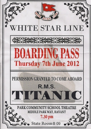 Titanic The Musical 2012